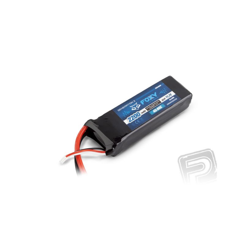 FOXY G2 - LC Li-Pol 2200mAh/11,1V 40/80C 24,4Wh - 1