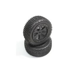 Absima 1230033 - Front Tire Set (2) Buggy - 1