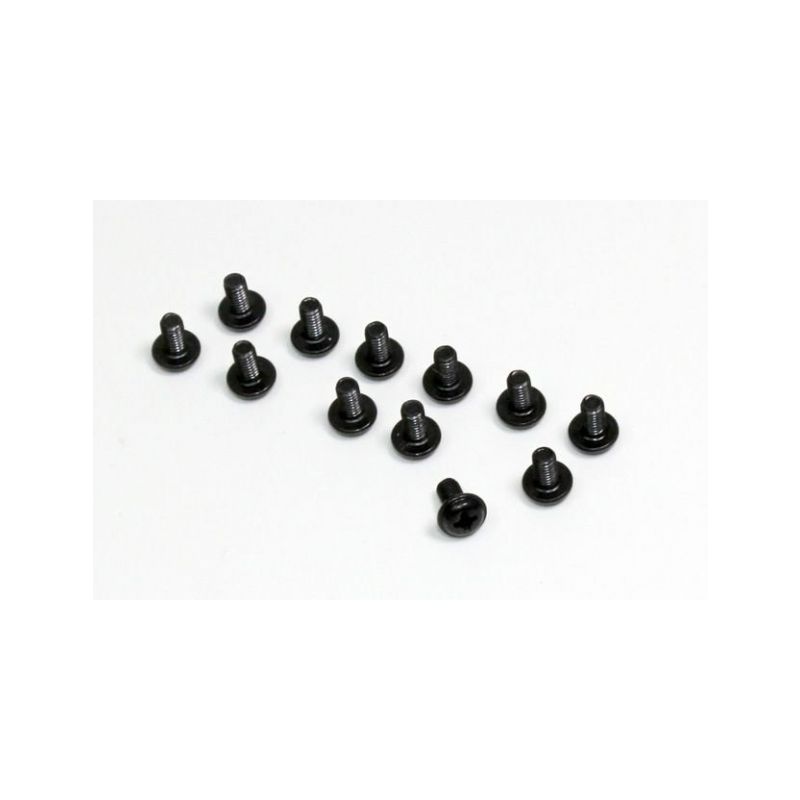 Absima 1230045 - Head Cross Screw 2.5x5.7x5.5 (12) Buggy/Truggy - 1