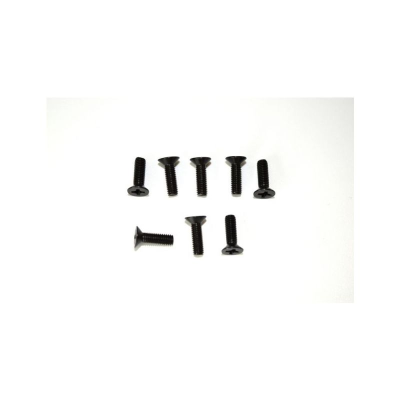 Absima 1230231 - Flat phillips head screw M3x10 (8) ATC 2.4 RTR/BL - 1