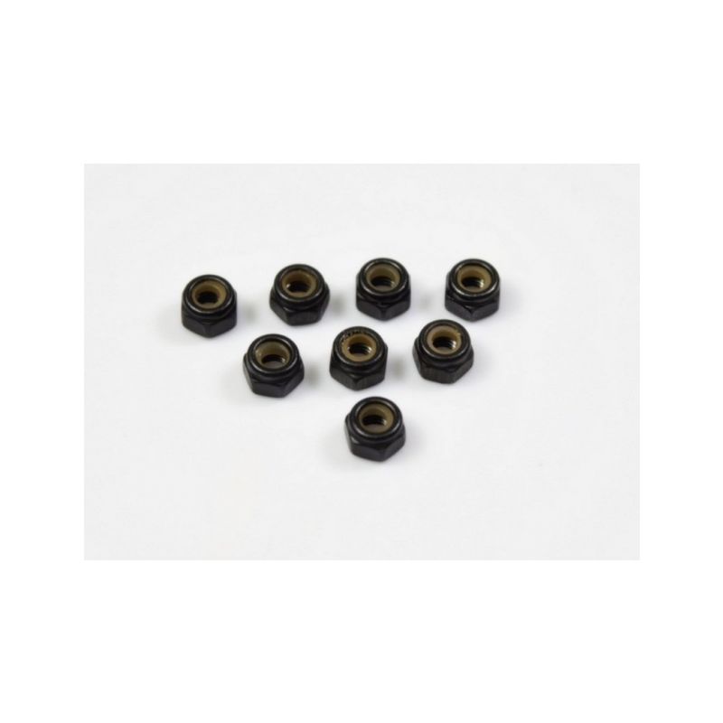 Absima 1230441 - Nylon Nuts M3 - 1 Absima 1230441 - Nylon Nuts M3 - 1