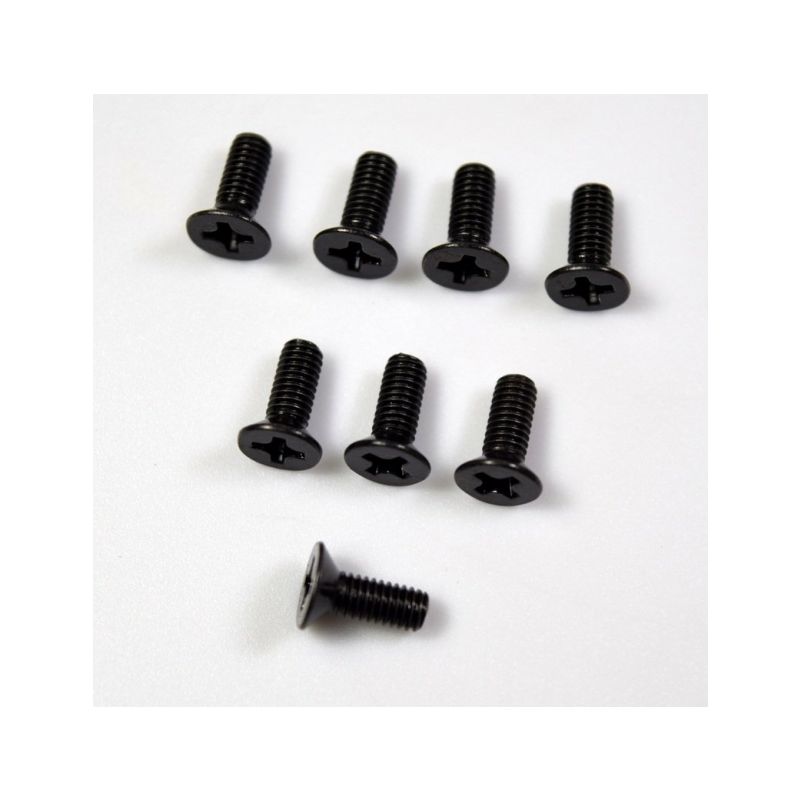 Absima 1230453 - T?te fraisée Phillips vis M3x8 - 1 Absima 1230453 - T?te fraisée Phillips vis M3x8 - 1