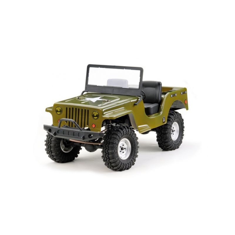 Absima 2410074 - Karosérie Absima CR2.4 Jeep 1:10 zelená - 1