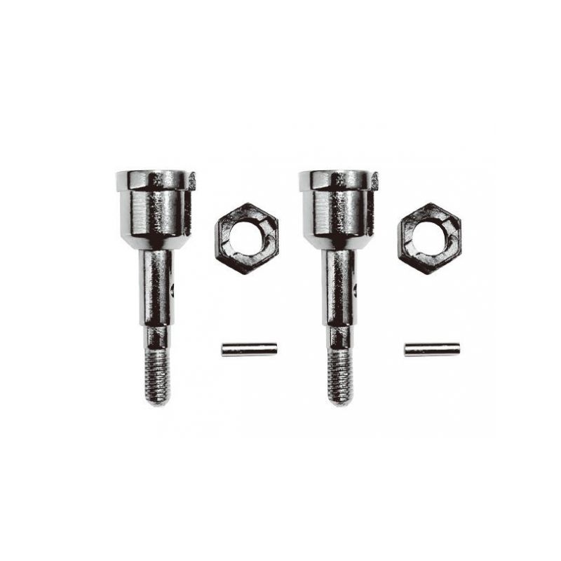 AB18301-17 - Metal Wheel Shaft Ana Pins Hex (2PCS) - 1 AB18301-17 - Metal Wheel Shaft Ana Pins Hex (2PCS) - 1