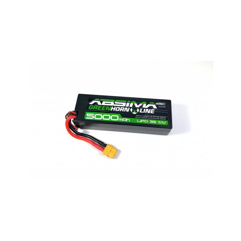 LiPo akumulátor Absima 11,1V / 5000mAh 45C konektor XT60 - 1