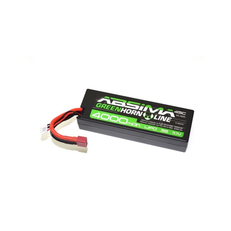 LiPo akumulátor Absima 11,1V / 4000mAh 45C konektor T-Dean - 1 LiPo akumulátor Absima 11,1V / 4000mAh 45C konektor T-Dean - 1