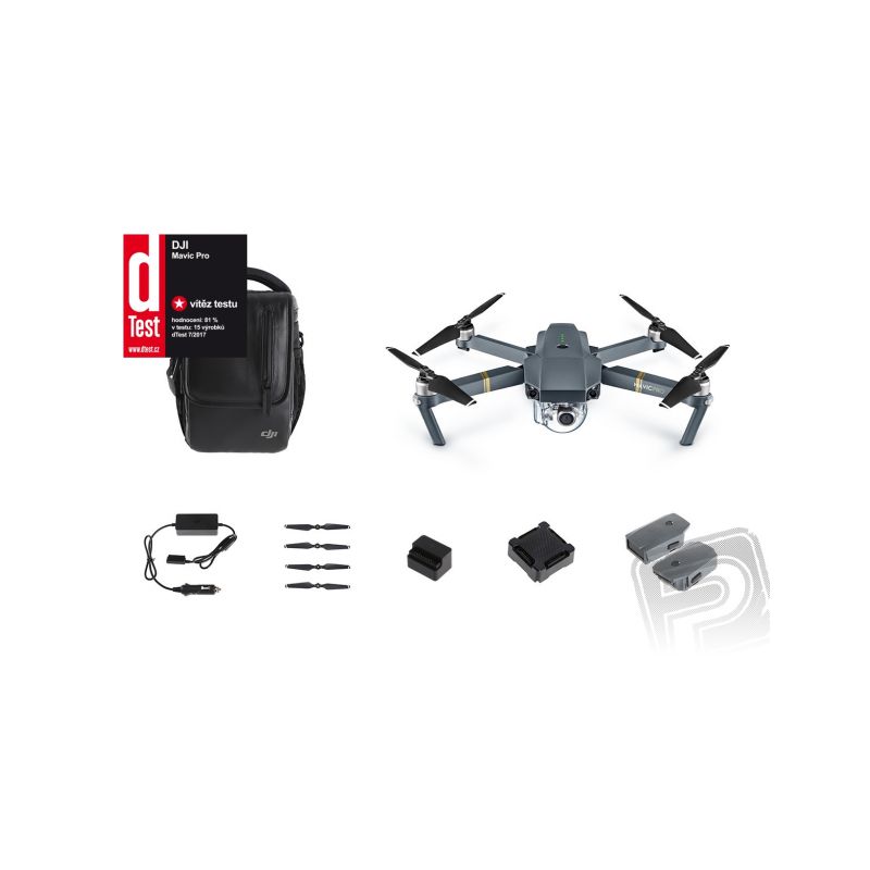 DJI - Mavic Pro Fly More Combo - 1