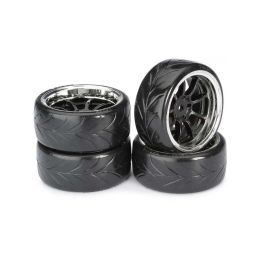 Driftové pneumatiky 1:10 včetně disků, 4ks - 1