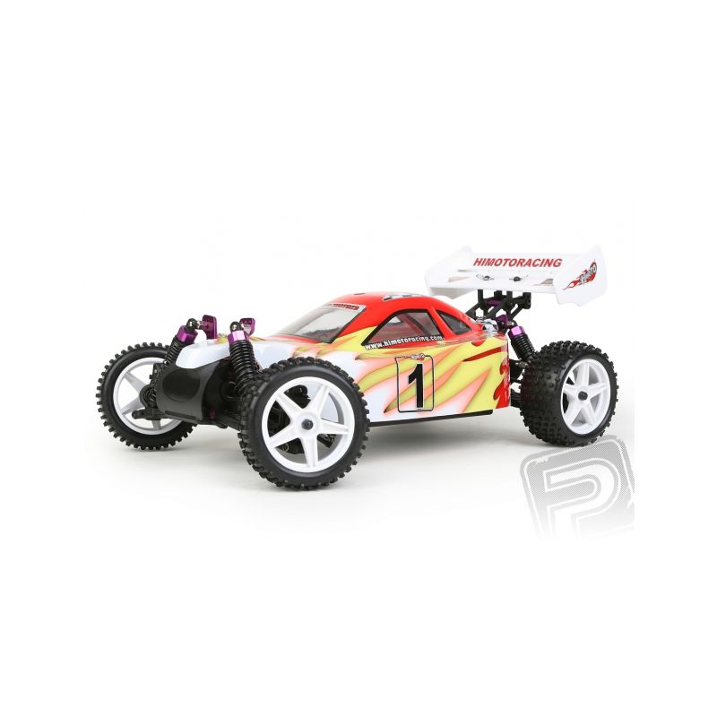 HiMOTO buggy Z-3 1:10 elektro RTR set 2,4GHz červená - 1 HiMOTO buggy Z-3 1:10 elektro RTR set 2,4GHz červená - 1