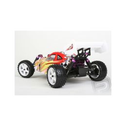 HiMOTO buggy Z-3 1:10 elektro RTR set 2,4GHz červená - 7