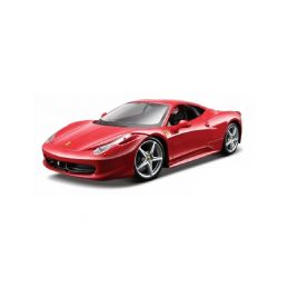 Bburago Ferrari 458 Italia 1:24 červená - 1