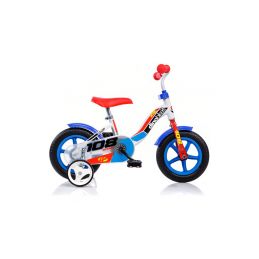 DINO Bikes - Dětské kolo 10" modré - 1