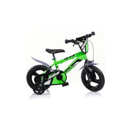 DINO Bikes - Dětské kolo 12" zelené - 1