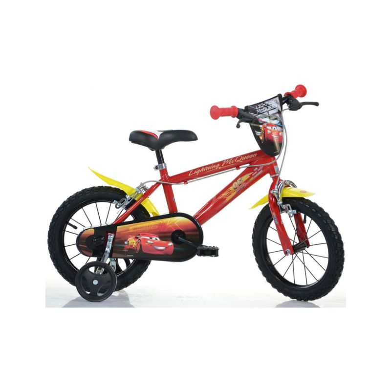 DINO Bikes - Dětské kolo 14" Cars 3 - 1 DINO Bikes - Dětské kolo 14" Cars 3 - 1