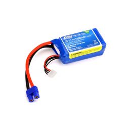 E-flite LiPo 11.1V 1350mAh 30C EC3 - 1