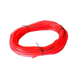 Silikonová hadička 2.4/5.5mm červená (50m) - 1