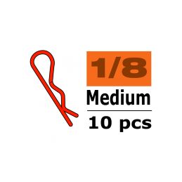 Sponka karosérie střední 45° modrá (10) - 1