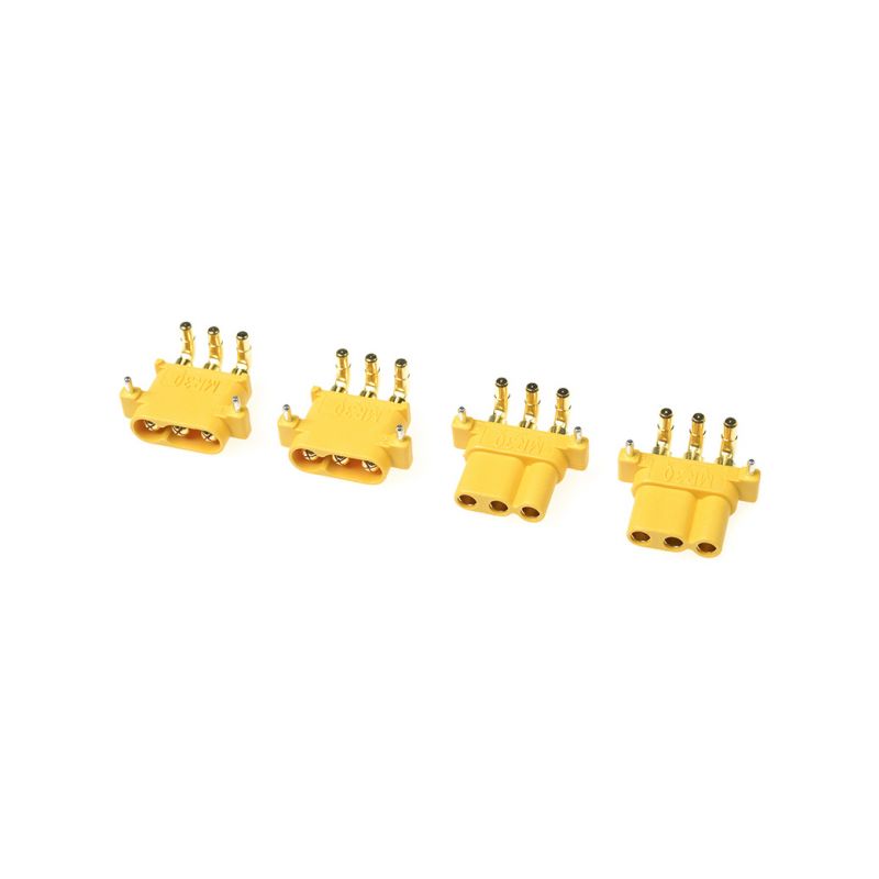 Konektor zlacený MR-30PW s krytem (2 páry) - 1 Konektor zlacený MR-30PW s krytem (2 páry) - 1
