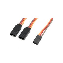 Kabel serva Y plochý JR 22AWG 15cm - 1