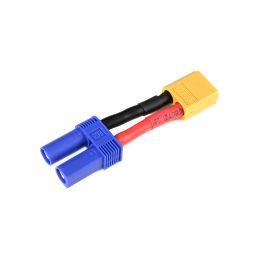 Konverzní kabel EC5 samec - XT-60 samice 12AWG - 1