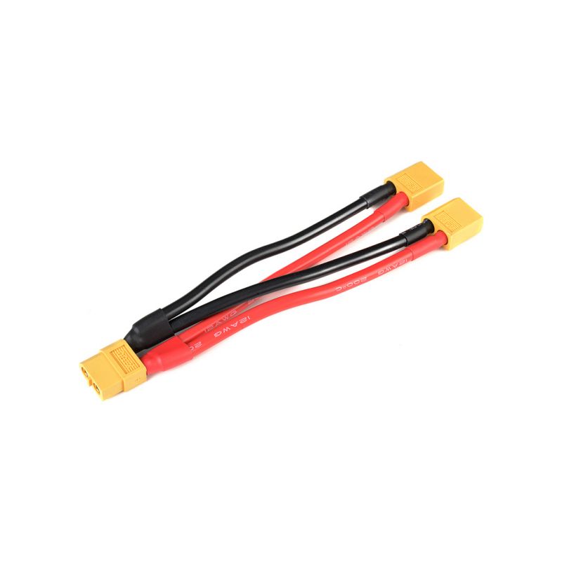 Paralelní Y-kabel XT-60 12AWG 12cm - 1 Paralelní Y-kabel XT-60 12AWG 12cm - 1