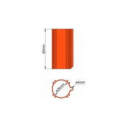 Klima Základna 26mm 4-stabilizátory oranžová - 1