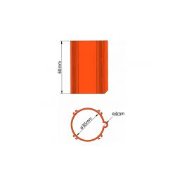 Klima Základna 35mm 4-stabilizátory oranžová - 1