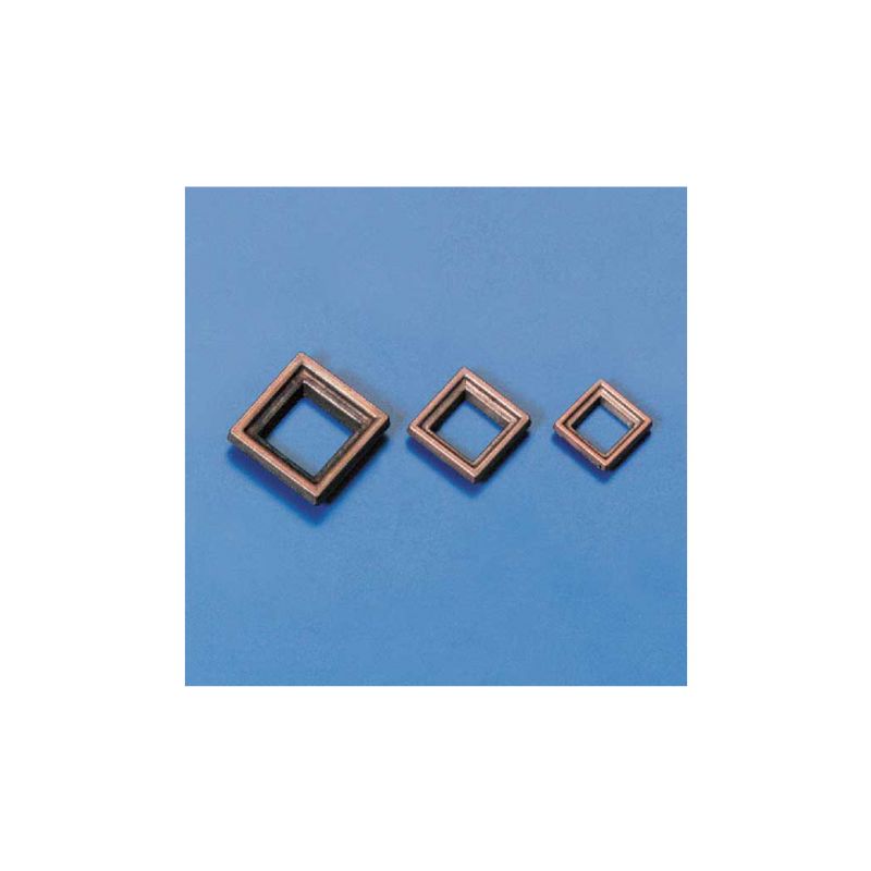 Krick Průzory s rámem a víkem 13x13mm (10) - 1 Krick Průzory s rámem a víkem 13x13mm (10) - 1