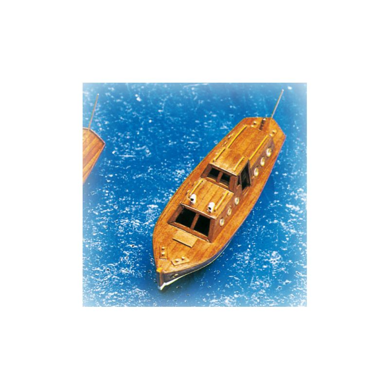 Krick Motorový kajutový člun kit 125x35x43mm - 1 Krick Motorový kajutový člun kit 125x35x43mm - 1