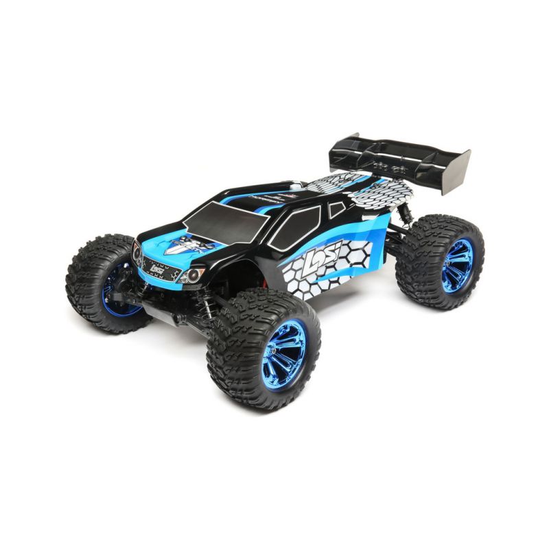 Losi Tenacity-T Truggy 1:10 4WD RTR AVC modrá - 1 Losi Tenacity-T Truggy 1:10 4WD RTR AVC modrá - 1