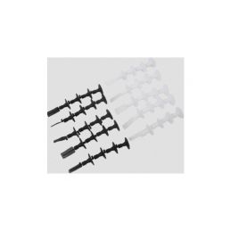 Estes ucpávka motorů C11/D/E (5 bílá, 5 černá) - 1