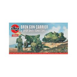 Airfix Bren a 6 librové protitankové dělo (1:76) (Vintage) - 1
