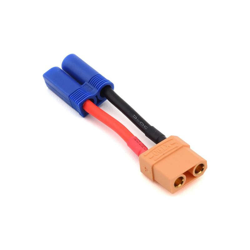 Konverzní kabel XT90 samec - EC5 přístroj - 1 Konverzní kabel XT90 samec - EC5 přístroj - 1