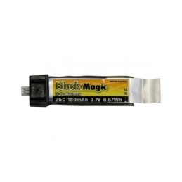 Black Magic LiPol 3.7V 180mAh 25C EFL - 1