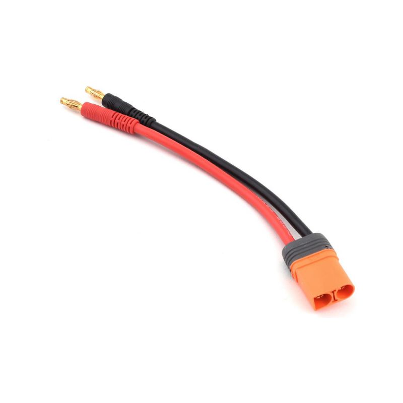 Spektrum nabíjecí kabel IC5 s banánky 30cm, 10AWG - 1 Spektrum nabíjecí kabel IC5 s banánky 30cm, 10AWG - 1