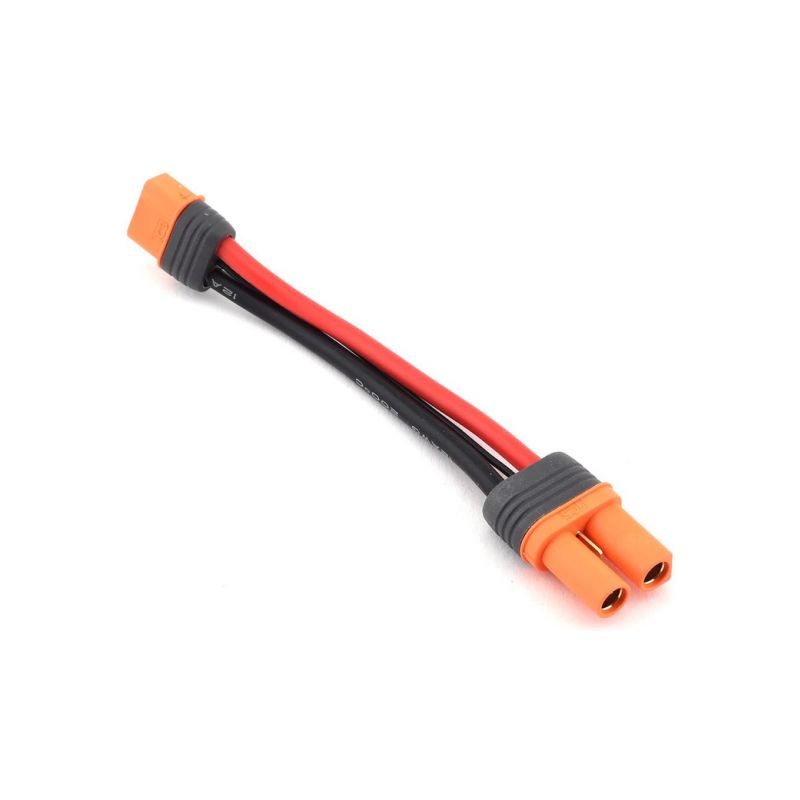Spektrum konverzní kabel IC5 baterie - IC3 přístroj 10cm 10 AWG - 1 Spektrum konverzní kabel IC5 baterie - IC3 přístroj 10cm 10 AWG - 1