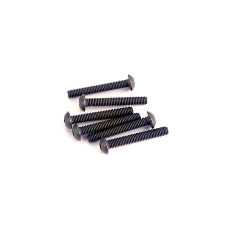 Traxxas šroub imbus M3x20mm půlkulatá hlava (6) - 1