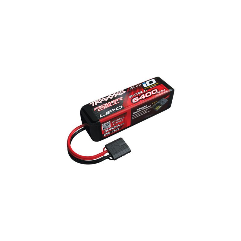 Traxxas LiPo baterie 11.1V 6400mAh 25C iD - 1