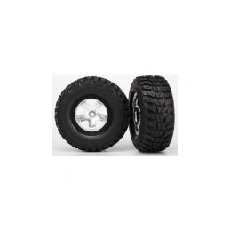 Traxxas kolo 2.2/3.0", disk SCT saténový-černý, pneu Kumho (2) - 1