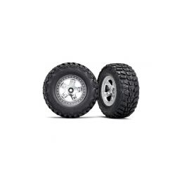 Traxxas kolo 2.2/3.0", disk SCT saténový, pneu Kumho (2) (2WD přední) - 1