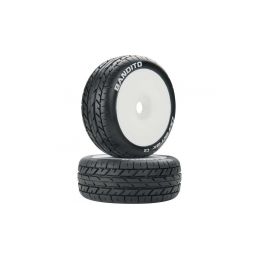 Duratrax kolo 3.2" Buggy H17x34mm Bandito C2 bílá (2) - 1