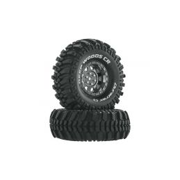Duratrax kolo 1.9" H12x15mm Deep Woods CR C3 Crawler chrom (2) - 1