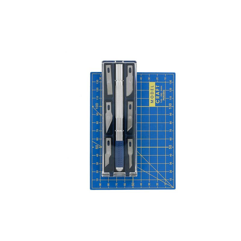 Modelcraft řezací nůž s podložkou A6 - 1 Modelcraft řezací nůž s podložkou A6 - 1