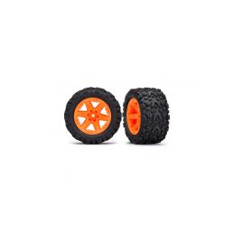 Traxxas kolo 2.8", disk RXT oranžový, pneu Talon Extreme (pár) (zadní) - 1