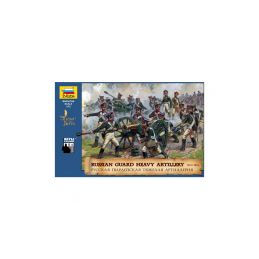 Zvezda figurky - Russian Guard Heavy Artillery (1:72) - 1