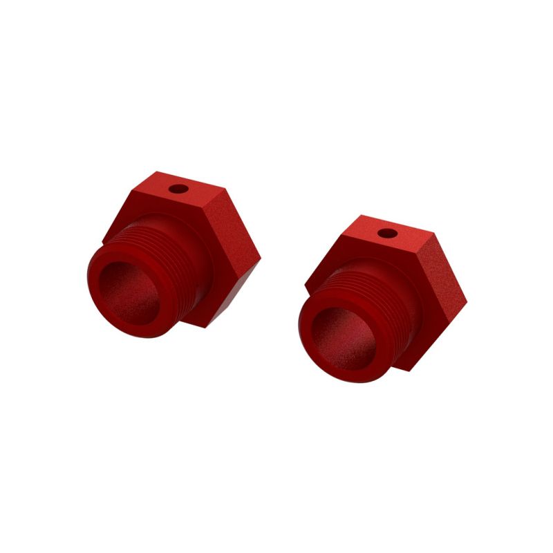 Arrma unašeč kola Hex 24mm, červený (2) - 1 Arrma unašeč kola Hex 24mm, červený (2) - 1