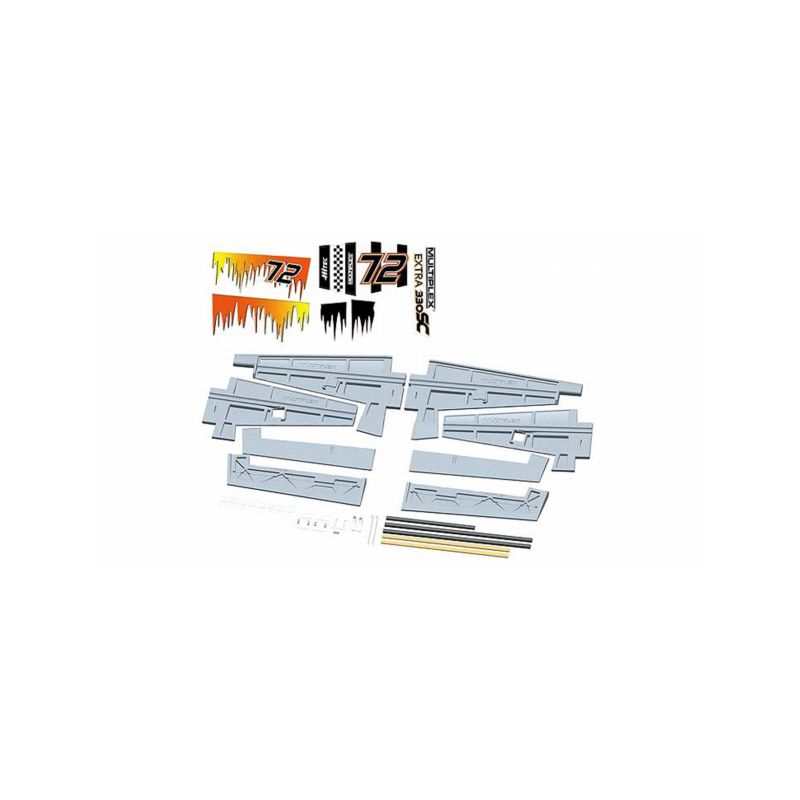 224464 křídla se samolepkami pro Extra 330SC - 1 224464 křídla se samolepkami pro Extra 330SC - 1