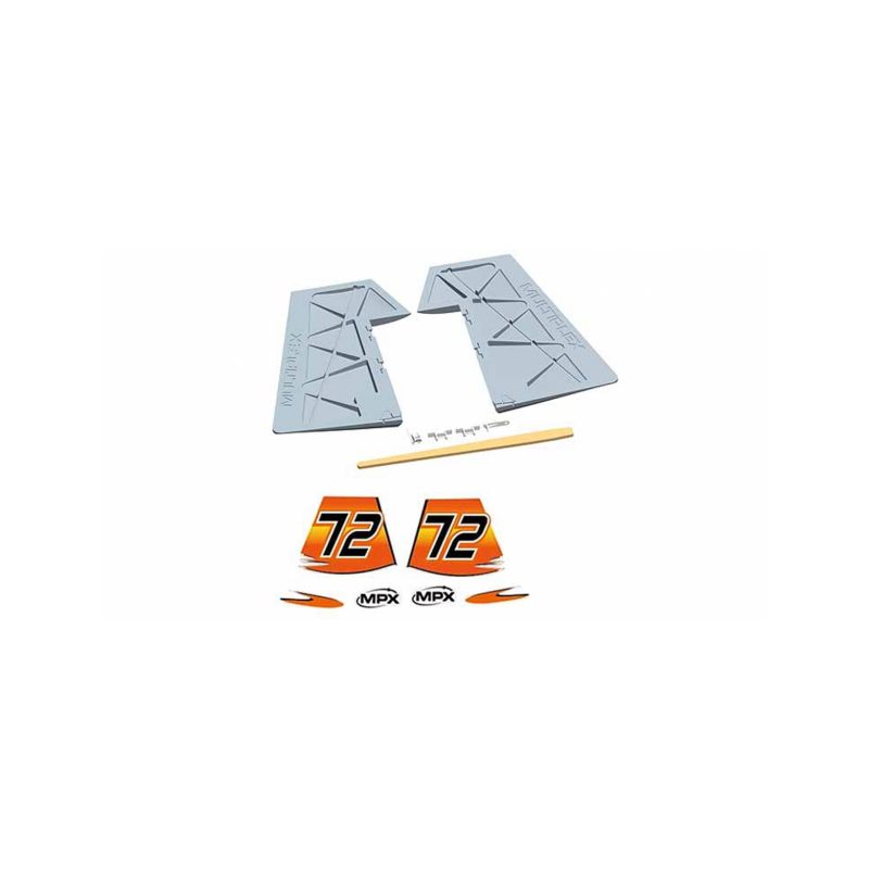 224466 směrovka se samolepkami pro Extra 330SC - 1 224466 směrovka se samolepkami pro Extra 330SC - 1