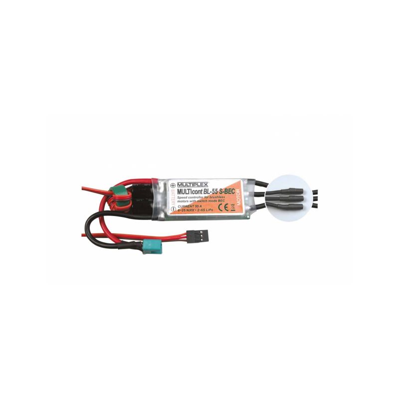 72286 regulátor MULTIcont BL-55 S-BEC Extra 330SC - 1 72286 regulátor MULTIcont BL-55 S-BEC Extra 330SC - 1