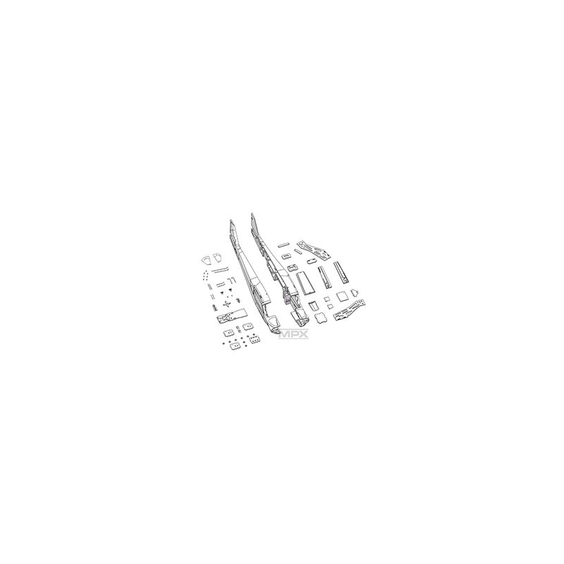 224430 trup s vnitřím tělem + příslušenství FunCub XL - 1 224430 trup s vnitřím tělem + příslušenství FunCub XL - 1